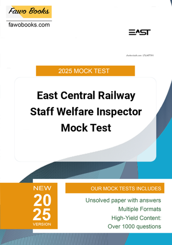 Additional image of East Central Railway Staff Welfare Inspector Mock Test
