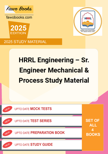 Additional image of HRRL Engineering Sr Engineer Mechanical & Process Study Material