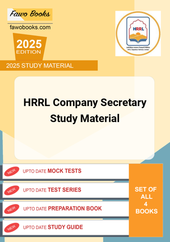 Additional image of HRRL Company Secretary Study Material