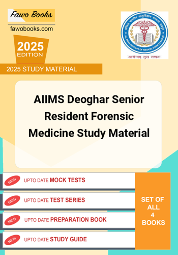 Additional image of AIIMS Deoghar Senior Resident Forensic Medicine Study Material