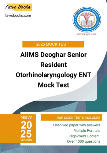 Additional image of AIIMS Deoghar Senior Resident Otorhinolaryngology ENT Mock Test