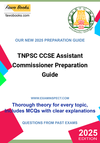 Additional image of TNPSC CCSE Assistant Commissioner Preparation Guide
