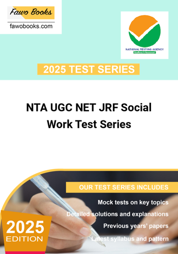 Additional image of NTA UGC NET JRF Social Work Test Series