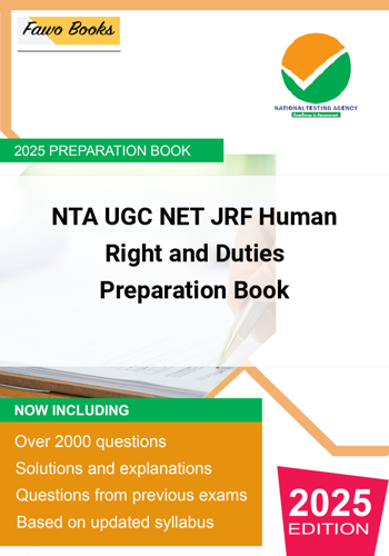 Additional image of NTA UGC NET JRF Human Right and Duties Preparation Book