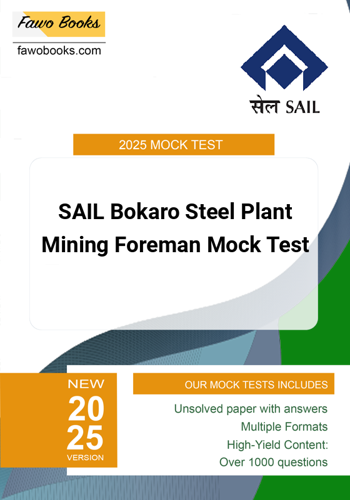 Additional image of SAIL Bokaro Steel Plant Mining Foreman Mock Test