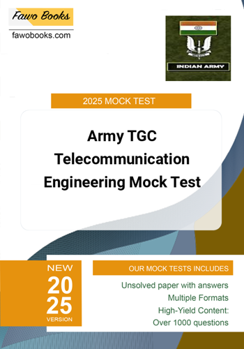 Additional image of Army TGC Telecommunication Engineering Mock Test