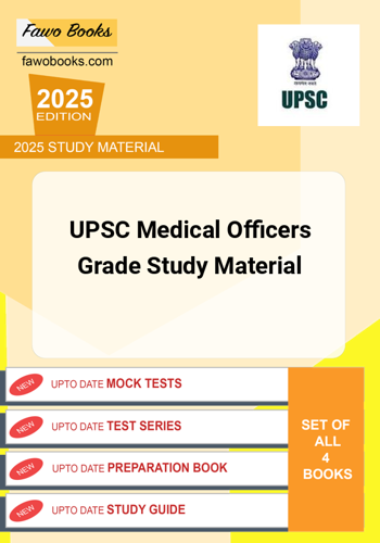 Additional image of UPSC Medical Officers Grade Study Material