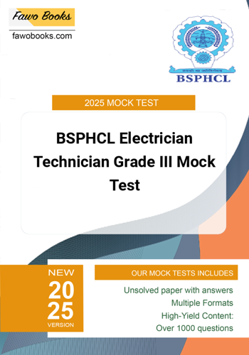 Additional image of BSPHCL Electrician Technician Grade III Mock Test