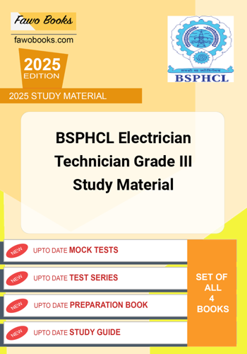 Additional image of BSPHCL Electrician Technician Grade III Study Material