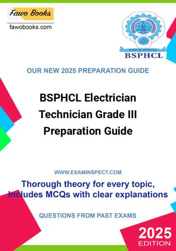 Additional image of BSPHCL Electrician Technician Grade III Preparation Guide
