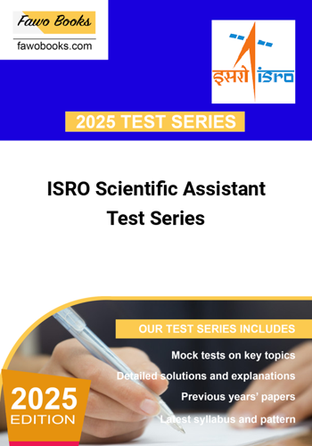 Additional image of ISRO Scientific Assistant Test Series
