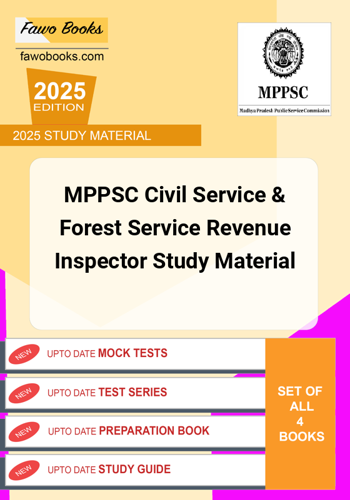 Additional image of MPPSC Civil Service & Forest Service Revenue Inspector Study Material