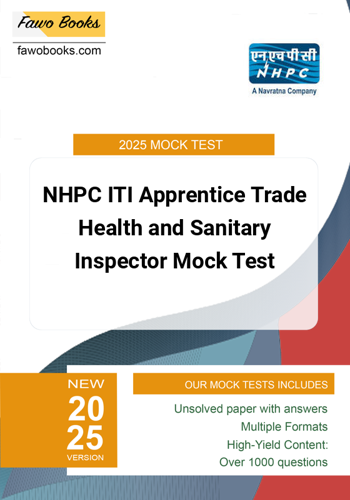 Additional image of NHPC ITI Apprentice Trade Health and Sanitary Inspector Mock Test