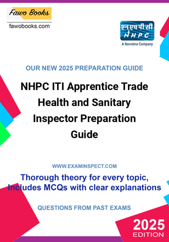 Additional image of NHPC ITI Apprentice Trade Health and Sanitary Inspector Preparation Guide