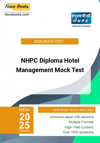 Additional image of NHPC Diploma Hotel Management Mock Test