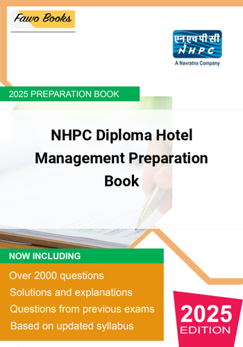 Additional image of NHPC Diploma Hotel Management Preparation Book