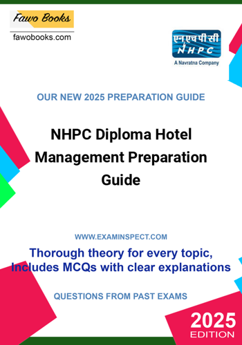 Additional image of NHPC Diploma Hotel Management Preparation Guide