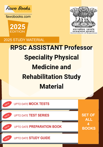 Additional image of RPSC ASSISTANT Professor Speciality Physical Medicine and Rehabilitation Study Material
