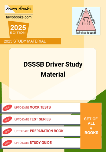 Additional image of DSSSB Driver Study Material