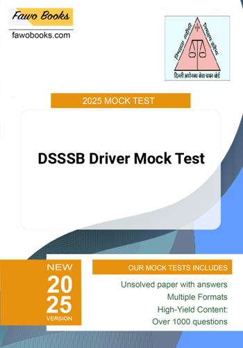 Additional image of DSSSB Driver Mock Test