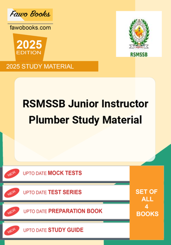 Additional image of RSMSSB Junior Instructor Plumber Study Material