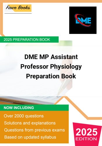 Additional image of DME MP Assistant Professor Physiology Preparation Book