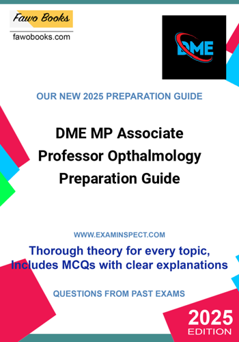 Additional image of DME MP Associate Professor Opthalmology Preparation Guide