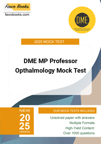 Additional image of DME MP Professor Opthalmology Mock Test