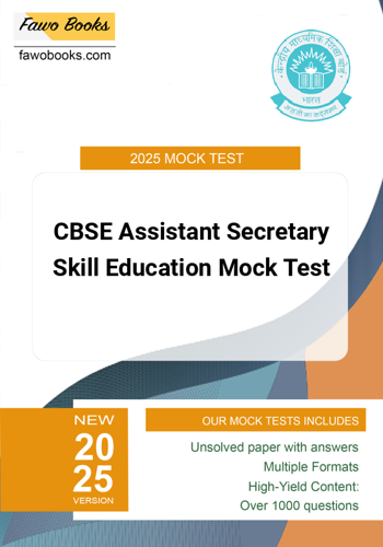 Additional image of CBSE Assistant Secretary Skill Education Mock Test