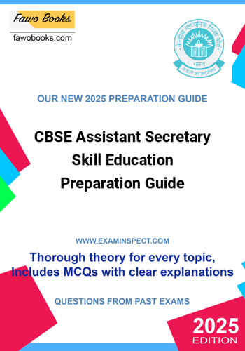 Additional image of CBSE Assistant Secretary Skill Education Preparation Guide