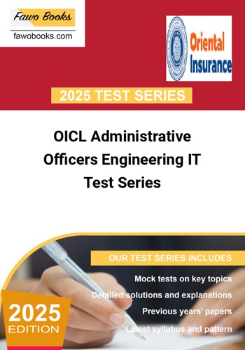 Additional image of OICL Administrative Officers Engineering IT Test Series
