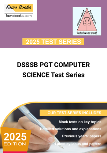 Additional image of DSSSB PGT COMPUTER SCIENCE Test Series