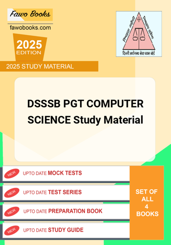 Additional image of DSSSB PGT COMPUTER SCIENCE Study Material