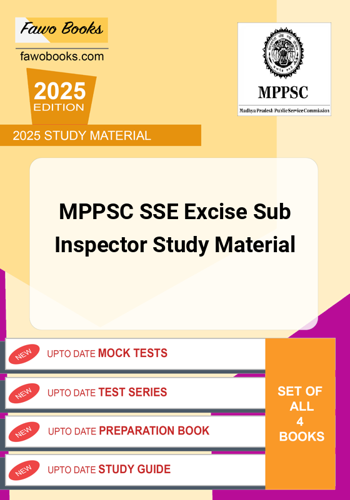 Additional image of MPPSC SSE Excise Sub Inspector Study Material