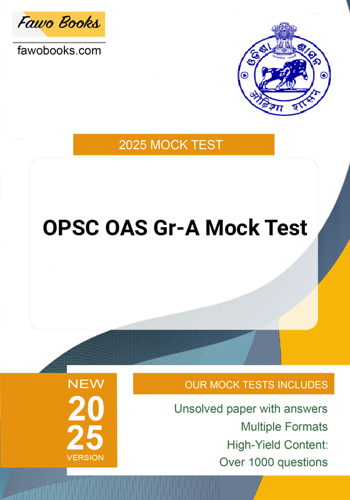 Additional image of OPSC OAS GrA Mock Test