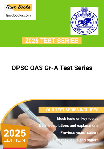 Additional image of OPSC OAS GrA Test Series