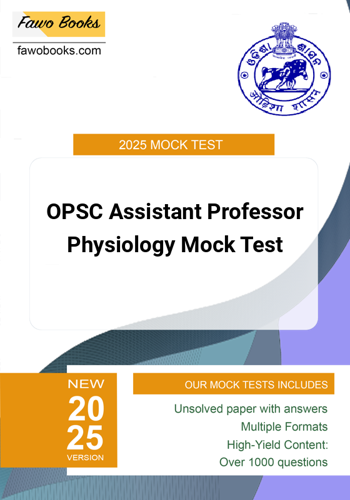 Additional image of OPSC Assistant Professor Physiology Mock Test