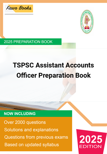 Additional image of TSPSC Assistant Accounts Officer Preparation Book