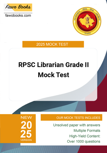 Additional image of RPSC Librarian Grade II Mock Test