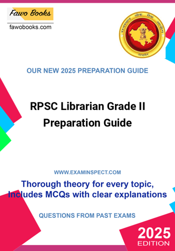 Additional image of RPSC Librarian Grade II Preparation Guide