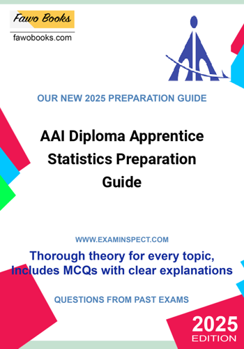 Additional image of AAI Diploma Apprentice Statistics Preparation Guide