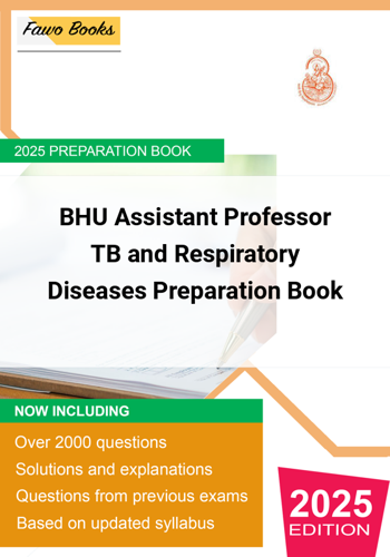 Additional image of BHU Assistant Professor TB and Respiratory Diseases Preparation Book