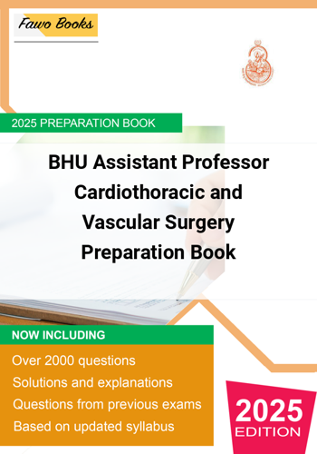 Additional image of BHU Assistant Professor Cardiothoracic and Vascular Surgery Preparation Book