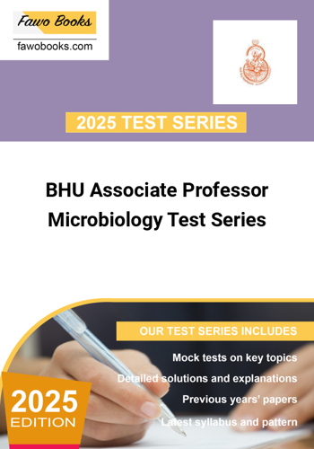 Additional image of BHU Associate Professor Microbiology Test Series