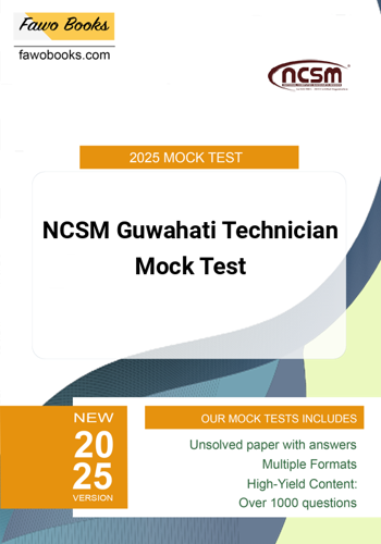 Additional image of NCSM Guwahati Technician Mock Test