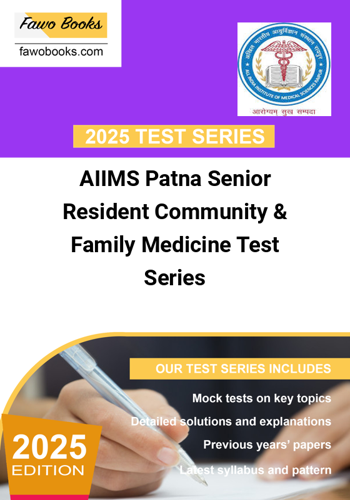 Additional image of AIIMS Patna Senior Resident Community & Family Medicine Test Series