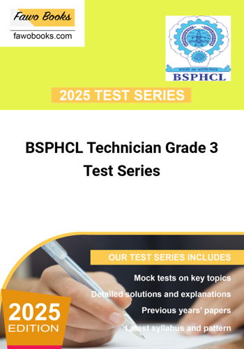Additional image of BSPHCL Technician Grade 3 Test Series