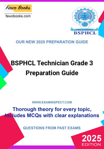 Additional image of BSPHCL Technician Grade 3 Preparation Guide