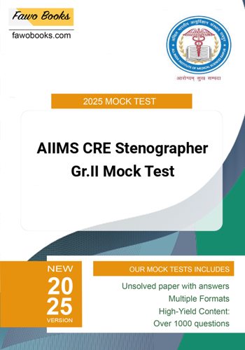 Additional image of AIIMS CRE Stenographer GrII Mock Test