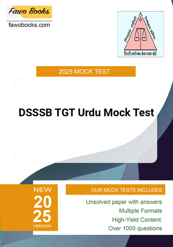 Additional image of DSSSB TGT Urdu Mock Test